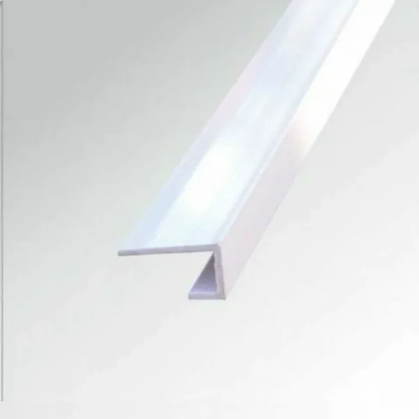 10mm End Cap White Trim Aqua Wall Panels