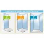 White Sparkle Wet Wall Panel Complete Kit | 1M x 2.4M x 10mm - Image 2