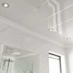 White Gloss Silver 1 Strip 250mm x 2700mm x 5mm PVC Ceiling Panels
