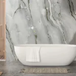 10mm Gold Grey Marble 1M x 2.4M Shower Wall Panel
