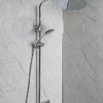 Grey Marble 1m x 2.4m x 10mm Wet Wall Panels, 2.4m Long Shower Panels - Image 2