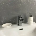 10mm Grey Sparkle 1M x 2.4M Shower Wall Panel