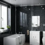 Pearlescent Black 250mm x 2700mm x 5mm PVC Ceiling Panels - Image 2