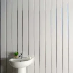 White Gloss Silver 2 Strip 250mm x 2700mm x 5mm PVC Ceiling Panels - Image 3