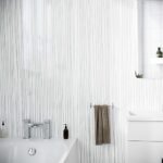 10mm White String 1M x 2.4M Shower Wall Panel