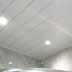 White Gloss Silver 2 Strip 250mm x 2700mm x 5mm PVC Ceiling Panels