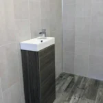 8mm Classic Grey Tile Effect PVC Ceiling Panel 250MM x 2.6M - Image 2