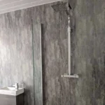 10mm Polished Concrete Shower Wall Panel – 1m x 2.4m - Image 2