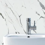 10mm Silvara Marble Shower Wall Panel — 1M x 2.4M