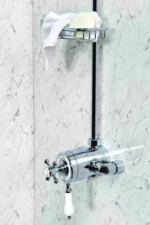 10mm White Marble 1.2M x 2.4M Shower Wall Panel