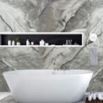 10mm Cabana Marble 1M x 2.4M Shower Wall Panel