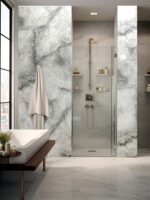 10mm Italian Marble 1M x 2.4M Shower Wall Panel - Image 2