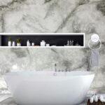 10mm Italian Marble 1M x 2.4M Shower Wall Panel