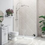 10mm Pergamon Marble Shower Wall Panel – 1m x 2.4m